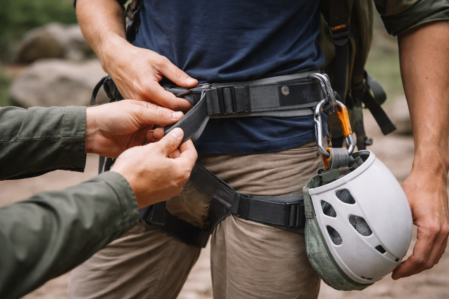 Erlebnisse-Action-WasDichErwartet Action-Erlebnis in Deutschland – Guide prüft Sicherheitsausrüstung