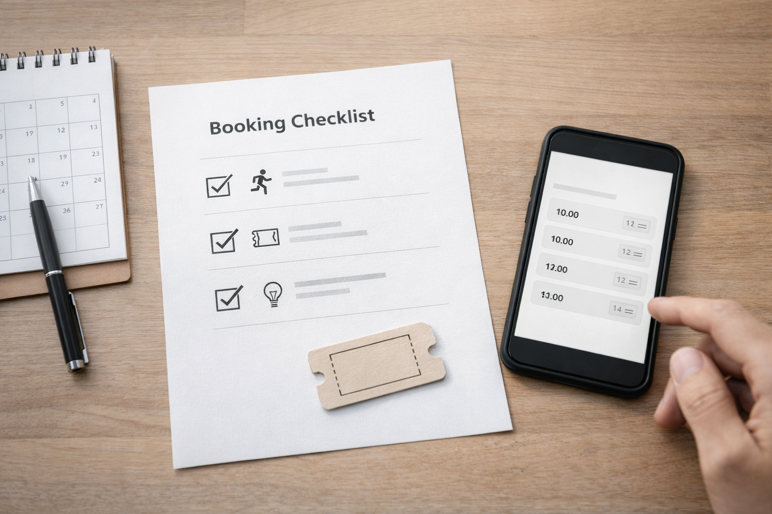 Erlebnisse unter 50 Euro – Buchungs-Checkliste (Zeitslots, Treffpunkt, Storno)